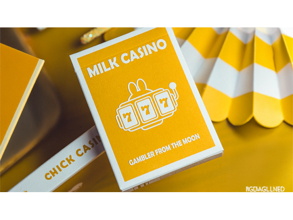 The Milk Casino Deck by Bacon Playing Card Company