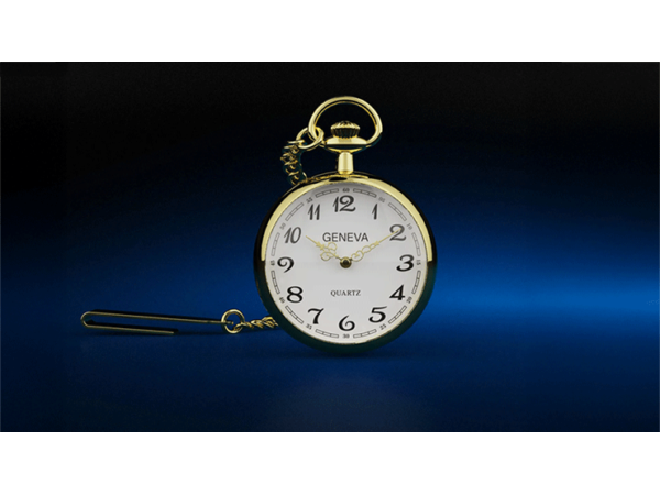 Pocket Watch (Gold) by Iarvel Magic
