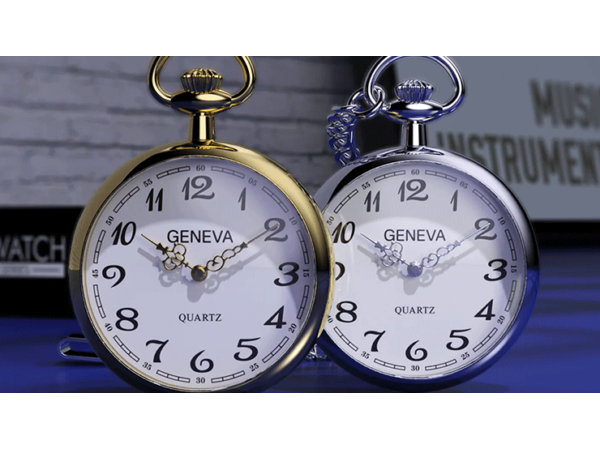 Pocket Watch (Gold) by Iarvel Magic