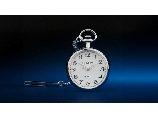 Pocket Watch (Silver) by Iarvel Magic