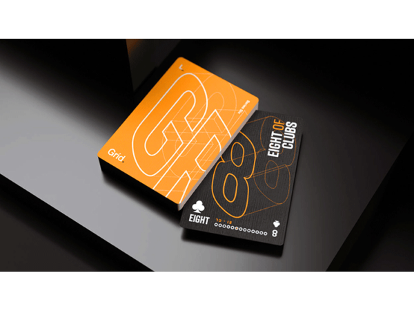 Grid Series Six- Typographic Playing Cards