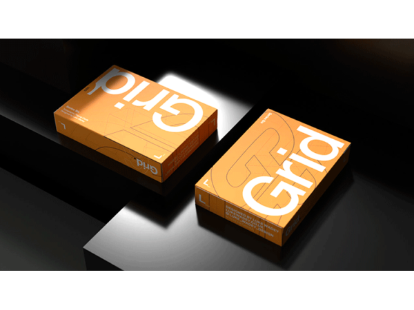 Grid Series Six- Typographic Playing Cards