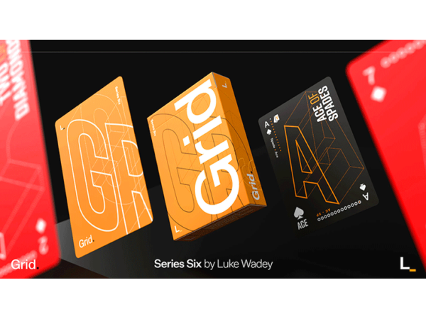 Grid Series Six- Typographic Playing Cards