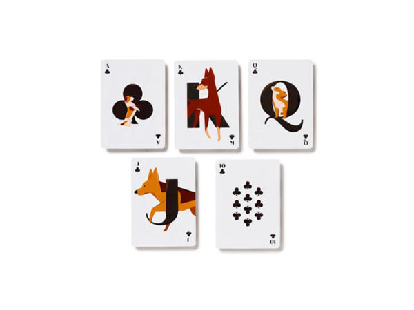 Barks Dog Playing Cards