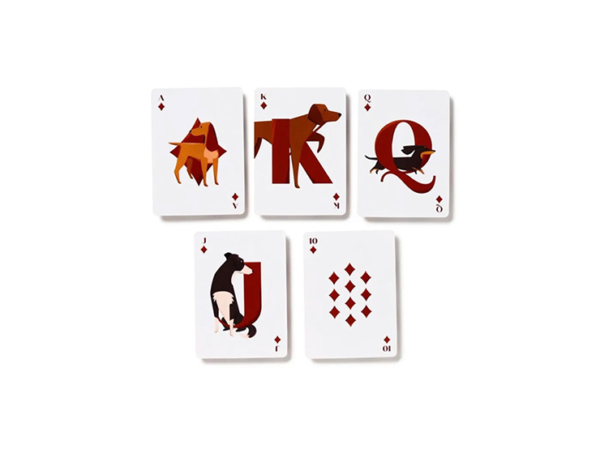 Barks Dog Playing Cards