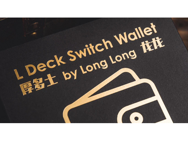 L Deck Switch Wallet by Long Long & Bacon Magic