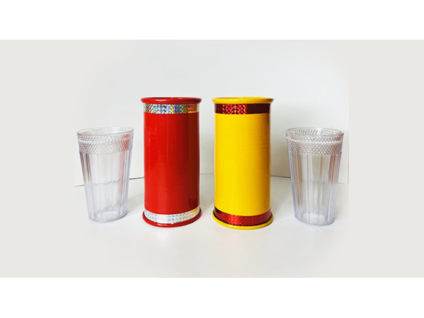 Jumping Glass (Washable) by The Essel Magic