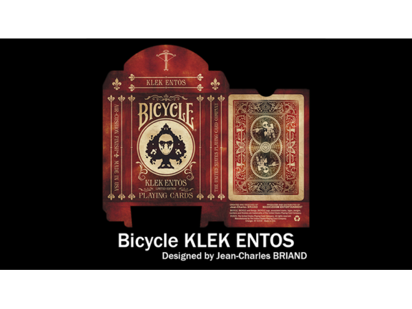 Bicycle Klek Entos Red (Marked) Playing Cards