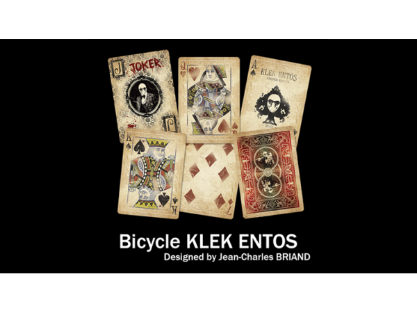 Bicycle Klek Entos Red (Marked) Playing Cards