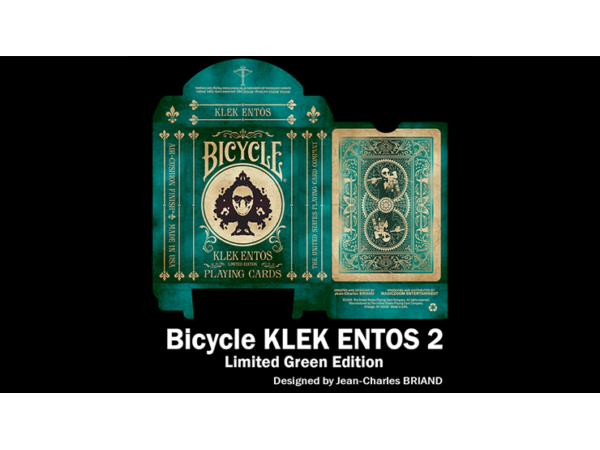 Bicycle Klek Entos Green (Marked) Playing Cards
