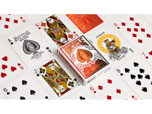 Bicycle 140th Anniversary Playing Cards by US Playing Card