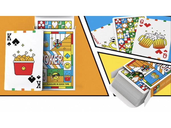 Enjoy Pleasure in Good Times Playing Cards