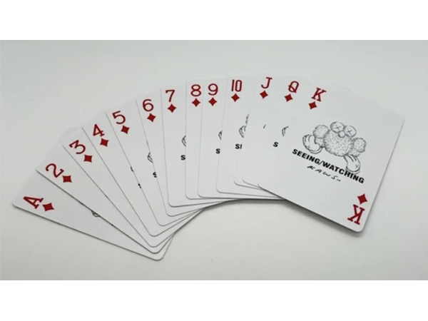 Kaws Seeing / Watching Playing Cards