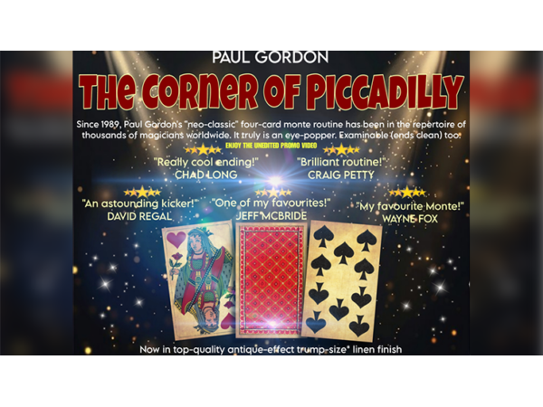 The Corner of Piccadilly (Limited Edition Trump Size Antique) by Paul Gordon