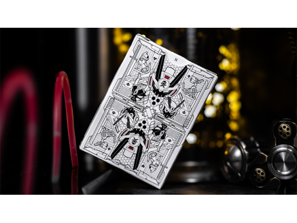 Bicycle Quiccs Ghost White Playing Cards