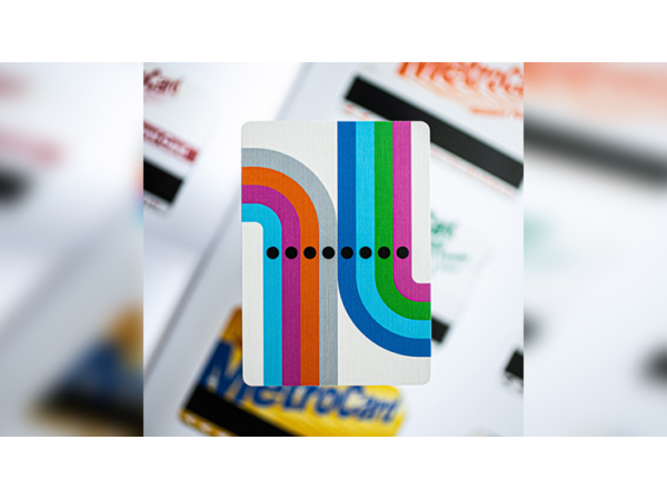 WHITE EDITION FULTON STREET MTA PLAYING CARDS (1972 VIGNELLI MAP EDITION)