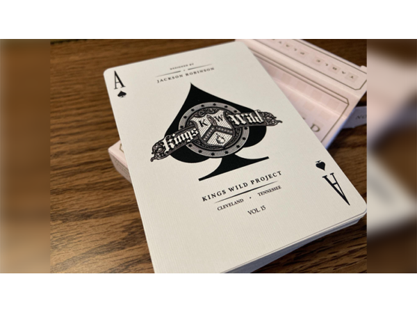 Limited No.13 Table Players Vol.15 Playing Cards by Kings Wild Project