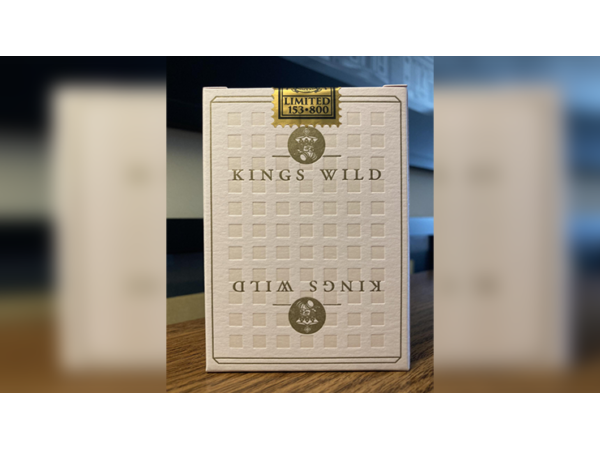 Limited No.13 Table Players Vol.15 Playing Cards by Kings Wild Project