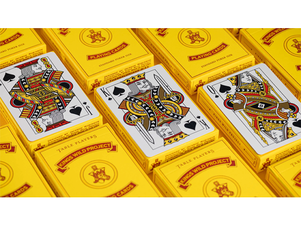 Limited No.13 Table Players Vol.16 Playing Cards by Kings Wild Project