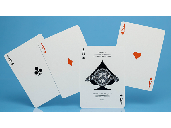 Limited No.13 Table Players Vol.18 Playing Cards by Kings Wild Project