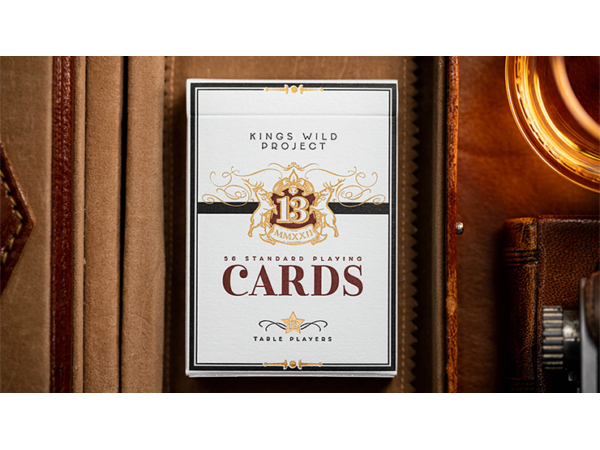 Limited No.13 Table Players Vol.19 Playing Cards by Kings Wild Project