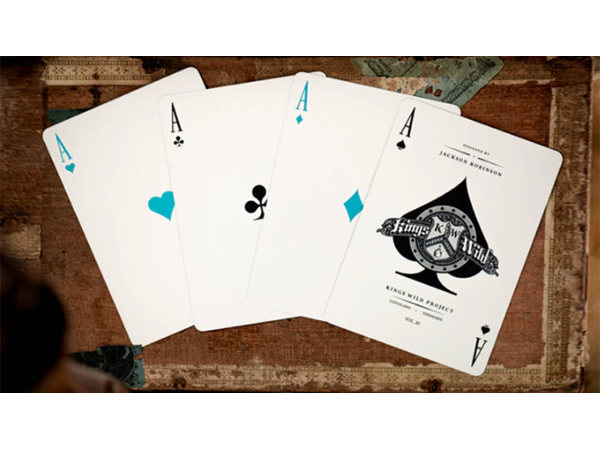 Limited No.13 Table Players Vol.20 Playing Cards by Kings Wild Project