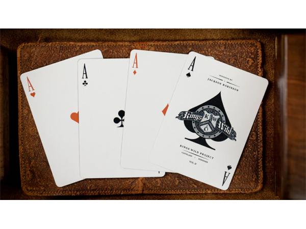 Limited No.13 Table Players Vol.21 Playing Cards by Kings Wild Project