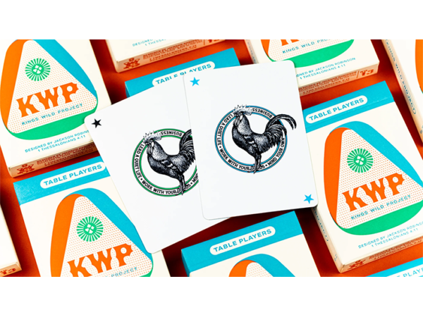 Limited No.13 Table Players Vol.22 Playing Cards by Kings Wild Project