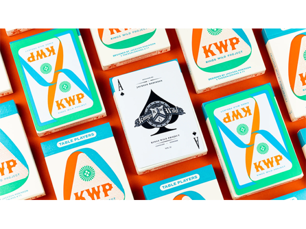 Limited No.13 Table Players Vol.22 Playing Cards by Kings Wild Project