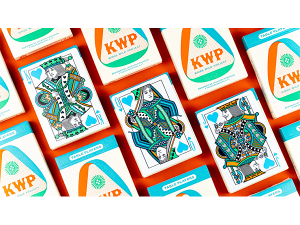 Limited No.13 Table Players Vol.22 Playing Cards by Kings Wild Project