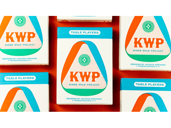 Limited No.13 Table Players Vol.22 Playing Cards by Kings Wild Project