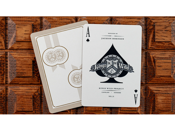 Limited No.13 Table Players Vol.23 Playing Cards by Kings Wild Project