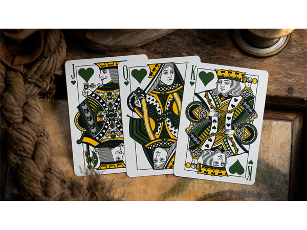 Gilded No.13 Table Players Vol.37 Playing Cards by Kings Wild Project