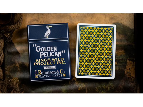 Gilded No.13 Table Players Vol.37 Playing Cards by Kings Wild Project