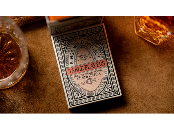 Gilded No.13 Table Players Vol.40 Playing Cards by Kings Wild Project