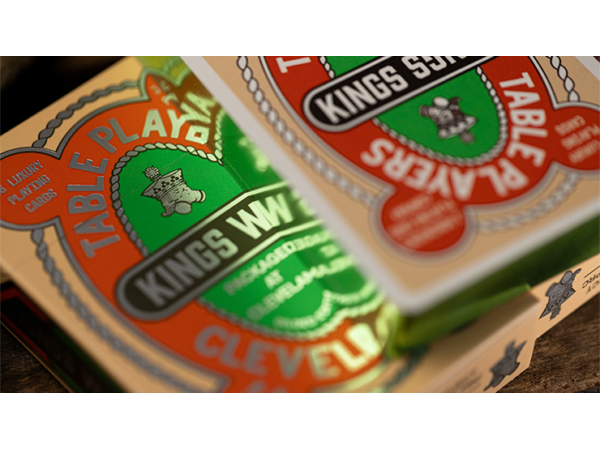 Gilded No.13 Table Players Vol.41 Playing Cards by Kings Wild Project