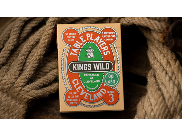 Gilded No.13 Table Players Vol.41 Playing Cards by Kings Wild Project