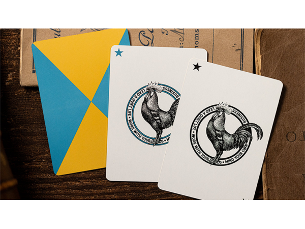 Gilded No.13 Table Players Vol.42 Playing Cards by Kings Wild Project