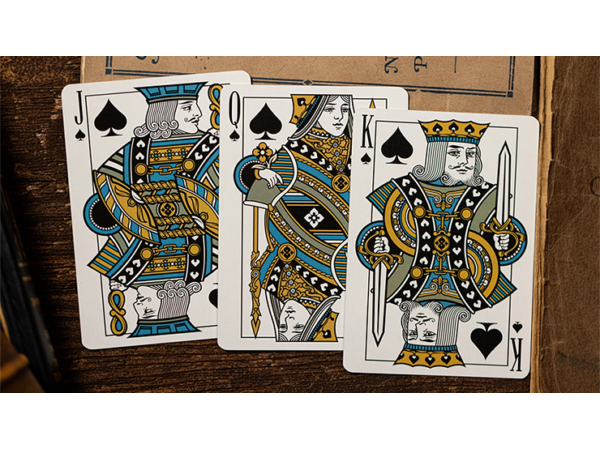 Gilded No.13 Table Players Vol.42 Playing Cards by Kings Wild Project