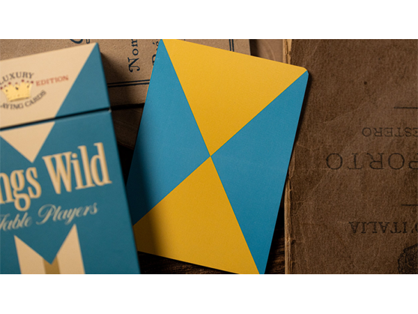 Gilded No.13 Table Players Vol.42 Playing Cards by Kings Wild Project
