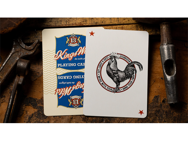Gilded No.13 Table Players Vol.43 Playing Cards by Kings Wild Project
