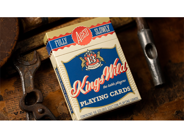 Gilded No.13 Table Players Vol.43 Playing Cards by Kings Wild Project