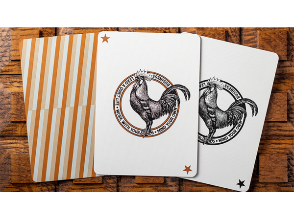 Gilded No.13 Table Players Vol.44 Playing Cards by Kings Wild Project