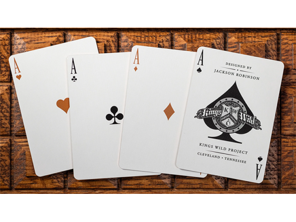 Gilded No.13 Table Players Vol.44 Playing Cards by Kings Wild Project