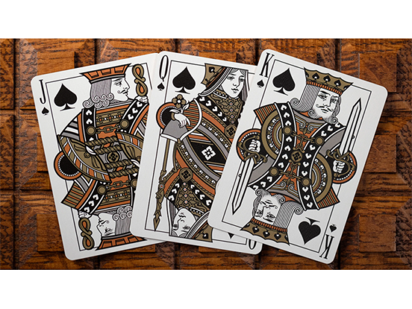 Gilded No.13 Table Players Vol.44 Playing Cards by Kings Wild Project