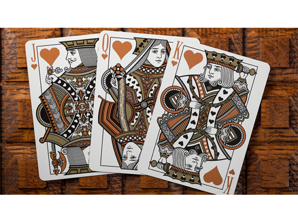 Gilded No.13 Table Players Vol.44 Playing Cards by Kings Wild Project
