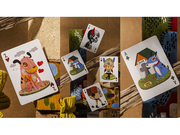 Bicycle Reen Barrera Muscle Land Playing Cards