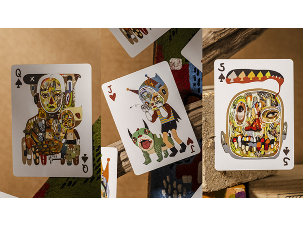 Bicycle Reen Barrera Muscle Land Playing Cards
