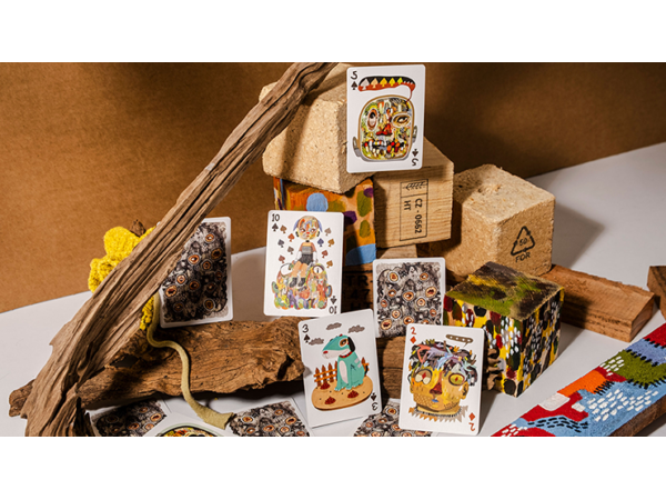 Bicycle Reen Barrera Muscle Land Playing Cards