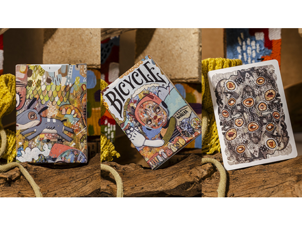 Bicycle Reen Barrera Muscle Land Playing Cards